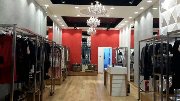 Premium retail environment with bespoke