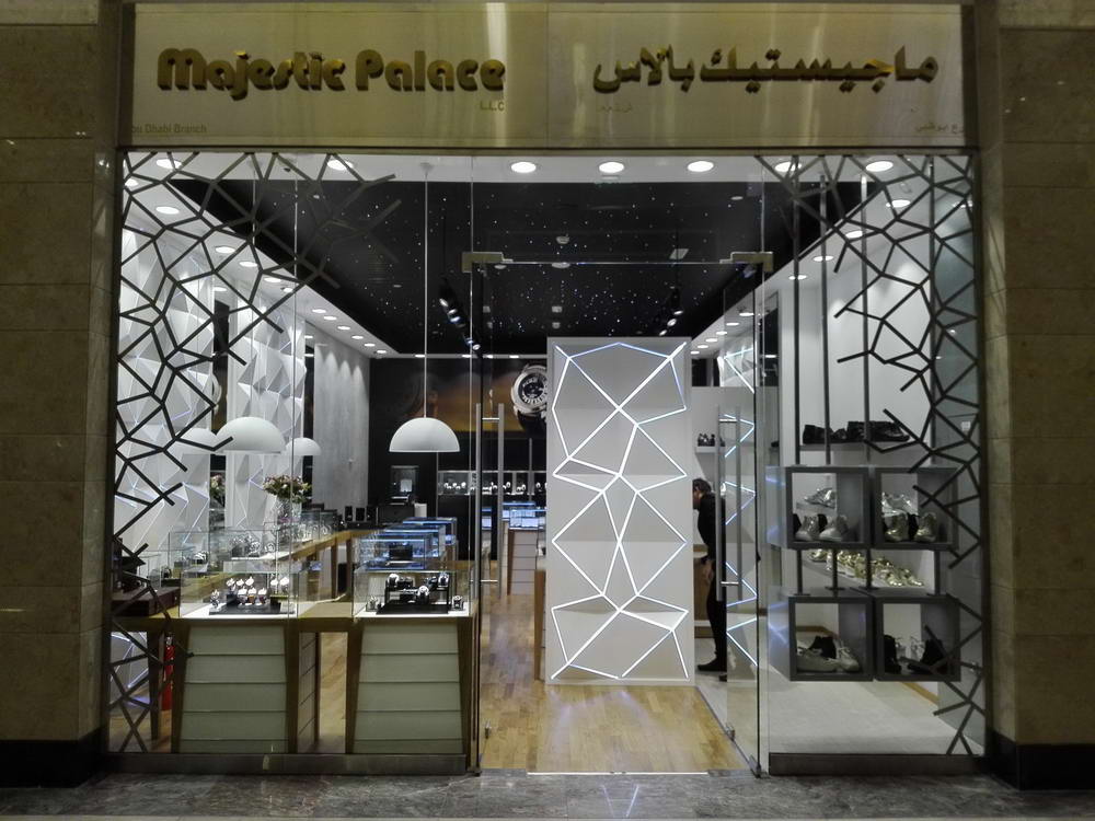 retail displays at Majestic Boutiques